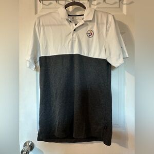 NFL On Field White and Grey Polo Shirt
